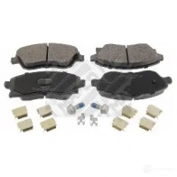 Тормозные колодки дисковые, комплект MAPCO Opel Corsa (C) 3 Хэтчбек 1.3 CDTI (F08. F68) 70 л.с. 2003 – 2009 G N2J11 6583/1