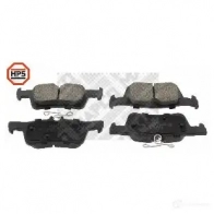 Тормозные колодки дисковые, комплект MAPCO RWLQY E Peugeot 308 2 (T9, 4C) Хэтчбек 1.2 VTi 72 82 л.с. 2013 – 2025 6305HPS