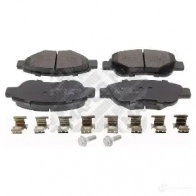 Тормозные колодки дисковые, комплект MAPCO 6806 1314175 X 4T99 4043605415011 - Изображение 2
