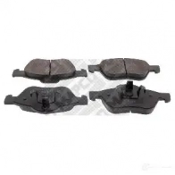 Тормозные колодки дисковые, комплект MAPCO 6883 7YK I9 Renault Clio (BR, CR) 3 Хэтчбек 2.0 16V (BR0C. BR0K. CR0C. CR0K) 139 л.с. 2006 – 2025 4043605669728
