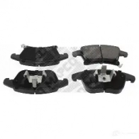 Тормозные колодки дисковые, комплект MAPCO 1437584162 MH9 5J 6028