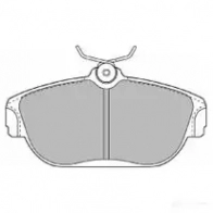 Тормозные колодки дисковые, комплект MAPCO 6366 18101 5 1313465 20164-18,20