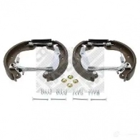 Тормозные колодки MAPCO 9841/1 4043605199256 Opel Astra (F) 1 Хэтчбек 1.6 i (F08) 71 л.с. 1993 – 1996 86EL1 A