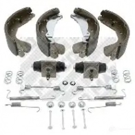 Тормозные колодки MAPCO AXC0 E 9729 4043605843777 Opel Corsa (C) 3 Хэтчбек 1.2 Twinport (F08. F68) 80 л.с. 2004 – 2009