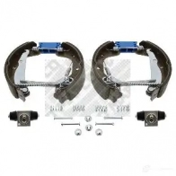 Тормозные колодки MAPCO 9829 Opel Corsa (C) 3 Хэтчбек 1.2 Twinport (F08. F68) 80 л.с. 2004 – 2009 4043605871350 23N 8VWE