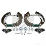 Тормозные колодки MAPCO 4043605146823 9839 Peugeot 306 1 (7A, 7C, N3, N5) Хэтчбек 0F68 ZLO