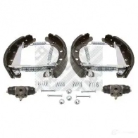 Тормозные колодки MAPCO 9832 4043605871299 4Z EIZ Seat Ibiza