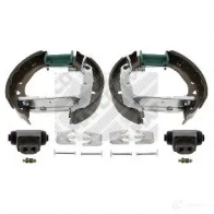 Тормозные колодки MAPCO 9840 4043605871312 Ford Fiesta 4 (DX, JA, JB) Хэтчбек 1.0 i 52 л.с. 1997 – 1999 N RT307