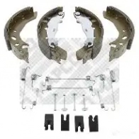 Тормозные колодки MAPCO 8832/1 0 0LCE Ford Fiesta 4 (DX, JA, JB) Хэтчбек 1.0 i 65 л.с. 1999 – 2002