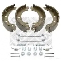 Тормозные колодки MAPCO 8129/1 Renault Megane (EA) 1 Кабриолет 1.6 16V (EA04. EA0B. EA11. EA1J) 107 л.с. 1999 – 2003 EC GZMAS