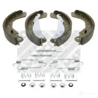 Тормозные колодки MAPCO Opel Corsa (C) 3 Хэтчбек 1.7 CDTI (F08. F68) 100 л.с. 2003 – 2009 C6X8 OD 8820/1