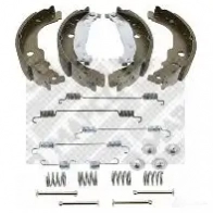 Тормозные колодки MAPCO Peugeot 207 1 (SW, WK, PF1) Универсал V F0UK5H 8325/1