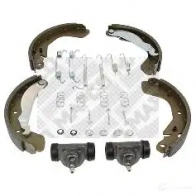 Тормозные колодки MAPCO 5TQ KE 4043605763686 9741 Opel Astra (F) 1 Универсал 1.4 Si (F08. C05) 82 л.с. 1992 – 1998
