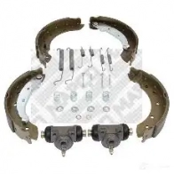 Тормозные колодки MAPCO 9739 4043605763662 Peugeot 306 1 (7A, 7C, N3, N5) Хэтчбек 1.9 D 64 л.с. 1993 – 2001 HRD GT