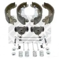 Тормозные колодки MAPCO Renault Kangoo (FC) 1 Фургон 1.2 16V (FC05. FC0W. FC1D. FC1P. FC1K. FC0T) 75 л.с. 2001 – 2025 9J T68T 9779 4043605844293