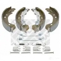 Тормозные колодки MAPCO Renault Modus (FJP0) 1 Хэтчбек 1.2 (FP0C. FP0K. FP0P) 65 л.с. 2005 – 2025 8141/1 U8BF BEV