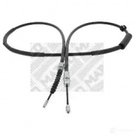 Трос ручника MAPCO 5668 Ford Mondeo 3 (GE, BWY) Универсал 2.0 16V TDDi / TDCi 115 л.с. 2000 – 2007 4043605673053 28 E3V