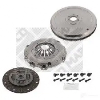 Комплект сцепления MAPCO 4043605573544 Volkswagen Jetta 5 (A5, 1K2) Седан 2.0 TDI 16V 140 л.с. 2005 – 2010 M PYLK 10791