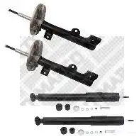 Амортизатор MAPCO Mercedes CLC-Class (CL203) 1 Купе 1.8 C 200 Kompressor (2042) 163 л.с. 2002 – 2008 L4D2I EB 40959 4043605866233