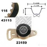 Комплект ремня ГРМ MAPCO 23115 Renault Espace (JS63) 2 Минивэн 93T5 O 4043605410689