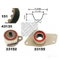 Комплект ремня ГРМ MAPCO MF 56H 23135 4043605410702 1301651