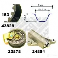 Комплект ремня ГРМ MAPCO W3 Z1VB7 1302062 4043605450876 23827