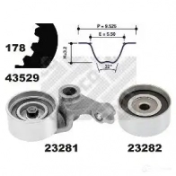 Комплект ремня ГРМ MAPCO 1301827 4043605827821 23529 D0543 I