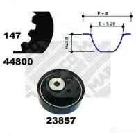 Комплект ремня ГРМ MAPCO 4043605669506 Audi A6 (C4) 1 Седан 2.3 133 л.с. 1994 – 1995 73800 V6 348Y