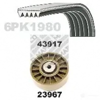 Комплект приводного ремня MAPCO 23917 X FR7D 1302154 4043605583390