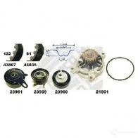 Комплект ремня ГРМ с помпой MAPCO M 24L5L 4043605450654 Volkswagen LT (2DB, 2DE, 2DK) 2 Автобус 2.5 SDI 75 л.с. 1996 – 2006 41819
