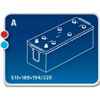 Аккумулятор IPSA TPT135 63530 62045 1977804