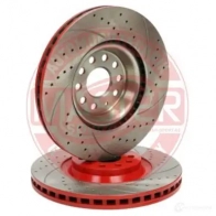 Тормозной диск MASTER-SPORT R2 88GJC 1437583703 24013002251sesetms - Изображение 2