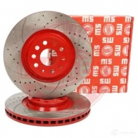 Тормозной диск MASTER-SPORT R2 88GJC 1437583703 24013002251sesetms - Изображение 3