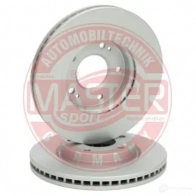 Тормозной диск MASTER-SPORT WU3P X 24012601261setms 2716797 - Изображение 2