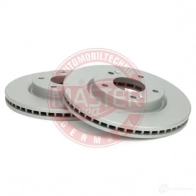 Тормозной диск MASTER-SPORT WU3P X 24012601261setms 2716797 - Изображение 4