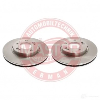 Тормозной диск MASTER-SPORT 24012601281setms 2716801 Q7V SPM - Изображение 2