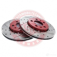 Тормозной диск MASTER-SPORT XO U2ZG 24012201511sesetms 2716321 - Изображение 2
