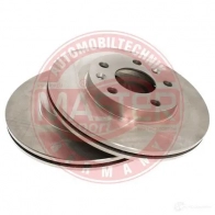 Тормозной диск MASTER-SPORT 24012502211setms SK WU6HZ 2716757 - Изображение 2