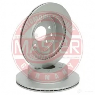 Тормозной диск MASTER-SPORT C 166P 24011601191setms 2716064 - Изображение 2