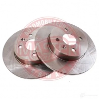 Тормозной диск MASTER-SPORT U 0743L 24011002911setms 2715666 - Изображение 2