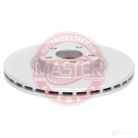 Тормозной диск MASTER-SPORT 9K0 X2Q 1437583342 24012202861prpcsms - Изображение 4