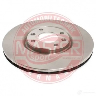 Тормозной диск MASTER-SPORT 2716832 DGYG6 V 24012601591pcsms - Изображение 2