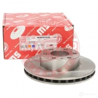 Тормозной диск MASTER-SPORT D ZOX3Y2 2716962 24012802381pcsms - Изображение 5