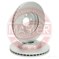 Тормозной диск MASTER-SPORT R0GY BN 1438342064 24013002181setms - Изображение 2