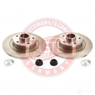 Тормозной диск MASTER-SPORT P2XIQ 9 2715763 2401106201bsetms - Изображение 2