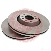 Тормозной диск MASTER-SPORT 6 ZW1X 2717021 24013001811setms - Изображение 2