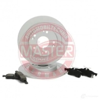 Тормозные диски и колодки, комплект MASTER-SPORT X 6XQWZE 201003800 1437642721 - Изображение 2