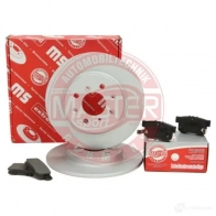 Тормозные диски и колодки, комплект MASTER-SPORT 200901620 1437642864 N FTI6ES - Изображение 2