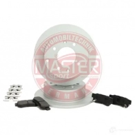 Тормозные диски и колодки, комплект MASTER-SPORT 1437642911 201003170 FCYVP K - Изображение 4