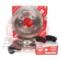 Тормозные диски и колодки, комплект MASTER-SPORT 1437642932 U XMGW 201003320 - Изображение 2